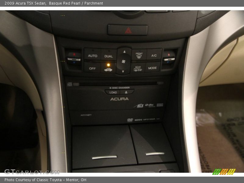 Basque Red Pearl / Parchment 2009 Acura TSX Sedan