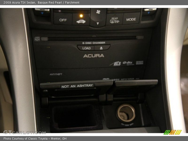 Basque Red Pearl / Parchment 2009 Acura TSX Sedan
