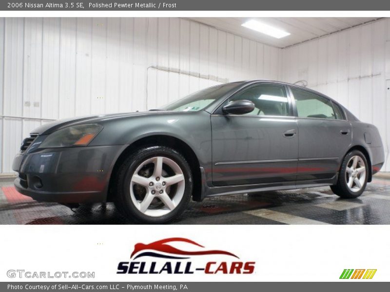 Polished Pewter Metallic / Frost 2006 Nissan Altima 3.5 SE