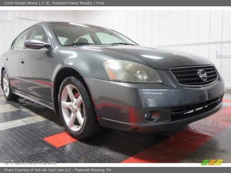 Polished Pewter Metallic / Frost 2006 Nissan Altima 3.5 SE