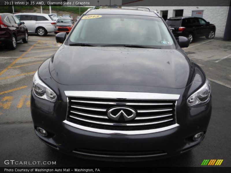 Diamond Slate / Graphite 2013 Infiniti JX 35 AWD