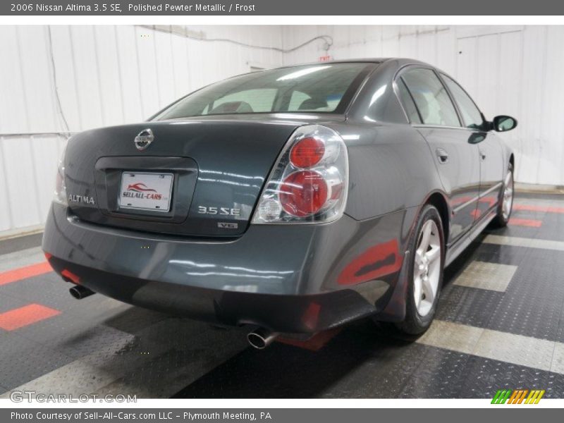 Polished Pewter Metallic / Frost 2006 Nissan Altima 3.5 SE