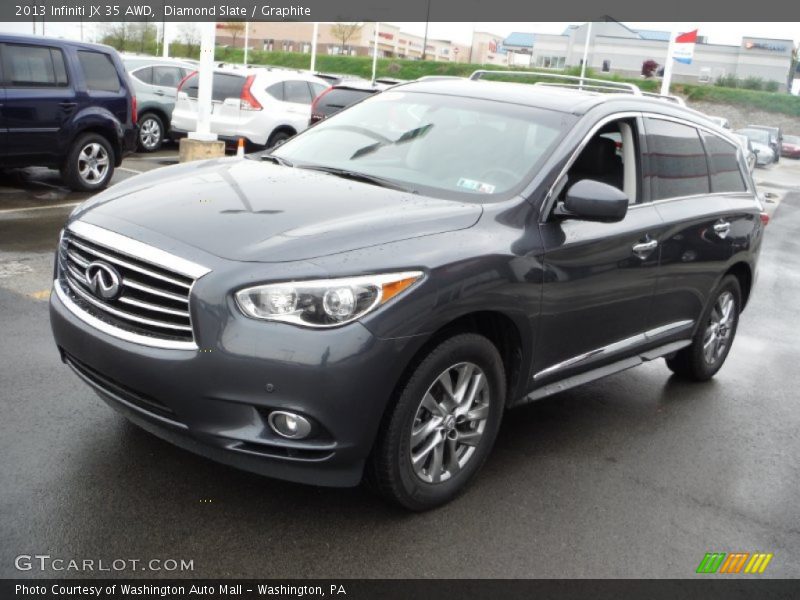 Diamond Slate / Graphite 2013 Infiniti JX 35 AWD