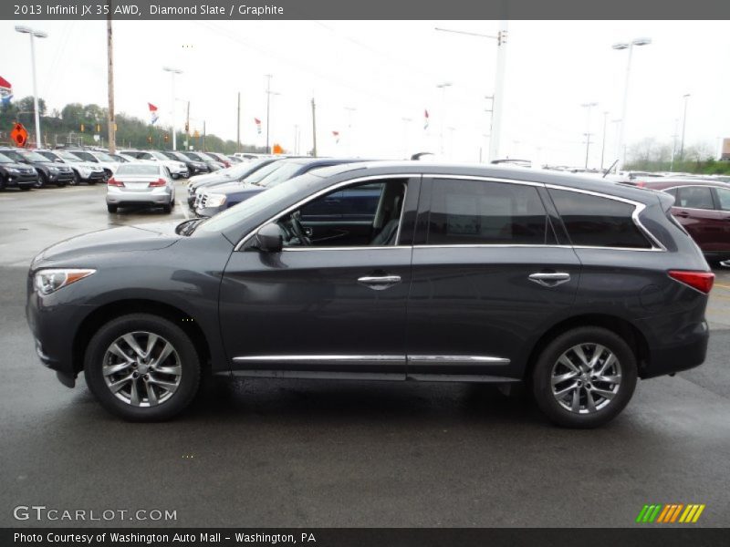 Diamond Slate / Graphite 2013 Infiniti JX 35 AWD