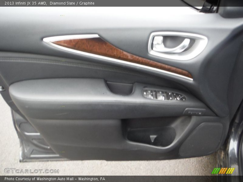Diamond Slate / Graphite 2013 Infiniti JX 35 AWD