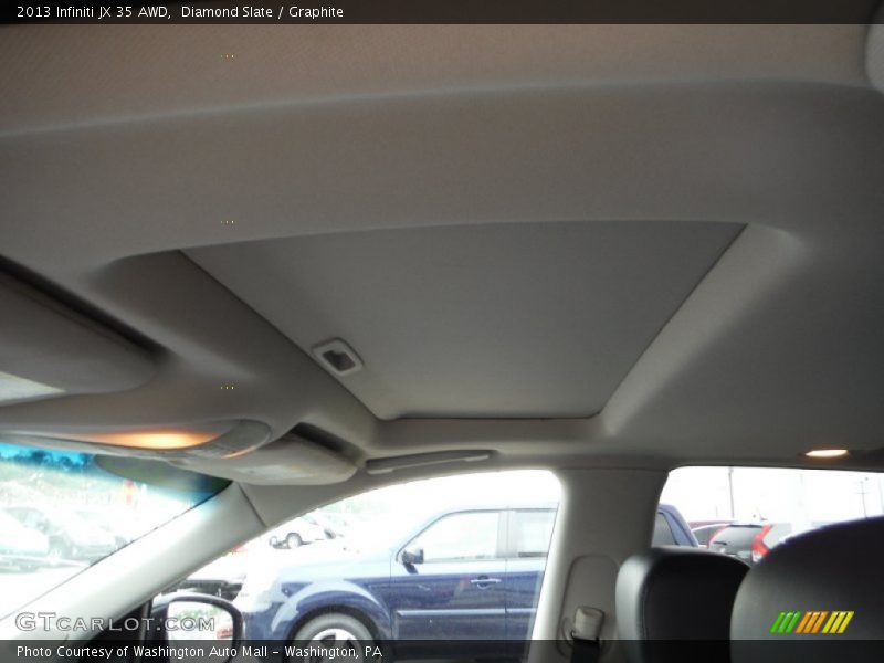Diamond Slate / Graphite 2013 Infiniti JX 35 AWD