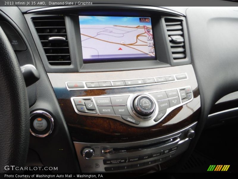 Diamond Slate / Graphite 2013 Infiniti JX 35 AWD