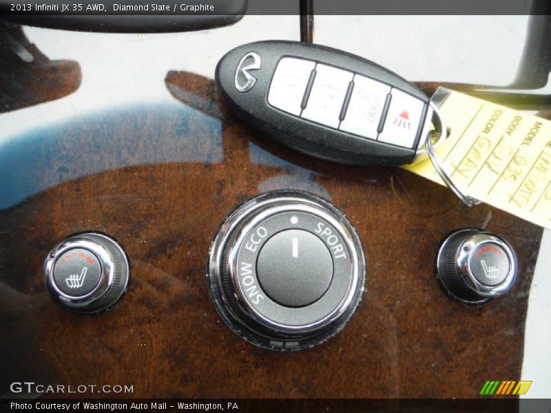 Diamond Slate / Graphite 2013 Infiniti JX 35 AWD