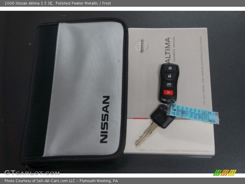 Polished Pewter Metallic / Frost 2006 Nissan Altima 3.5 SE