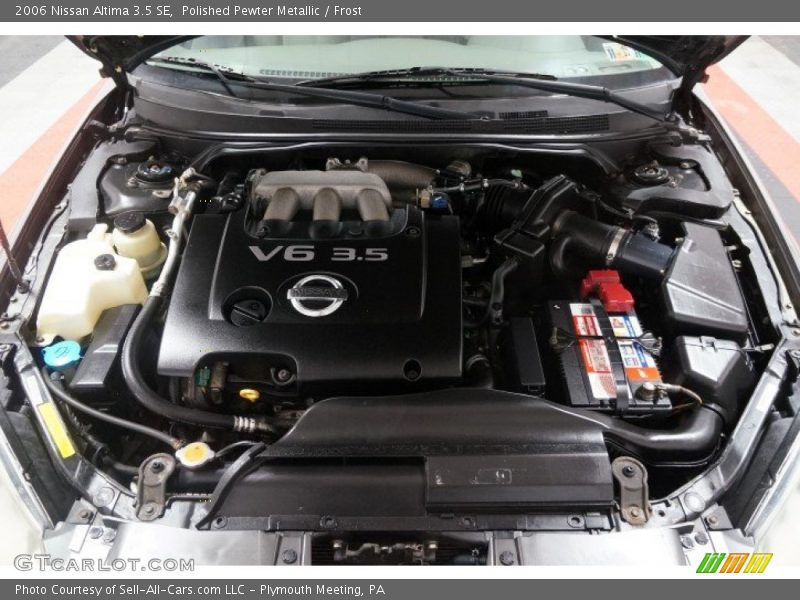 Polished Pewter Metallic / Frost 2006 Nissan Altima 3.5 SE