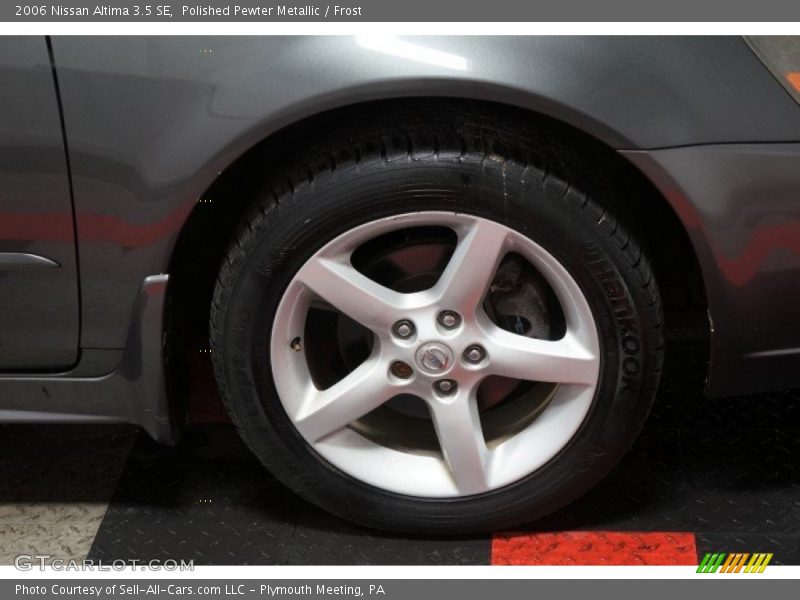 Polished Pewter Metallic / Frost 2006 Nissan Altima 3.5 SE