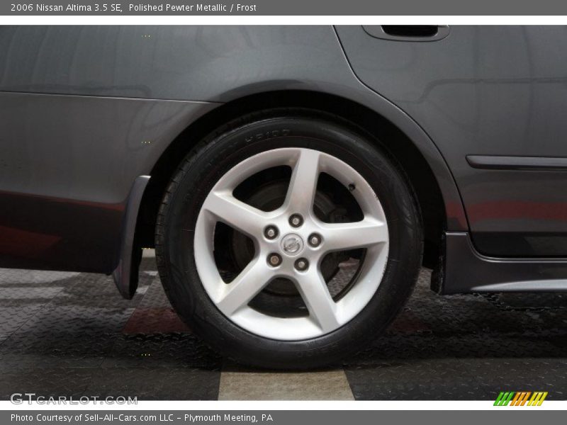 Polished Pewter Metallic / Frost 2006 Nissan Altima 3.5 SE