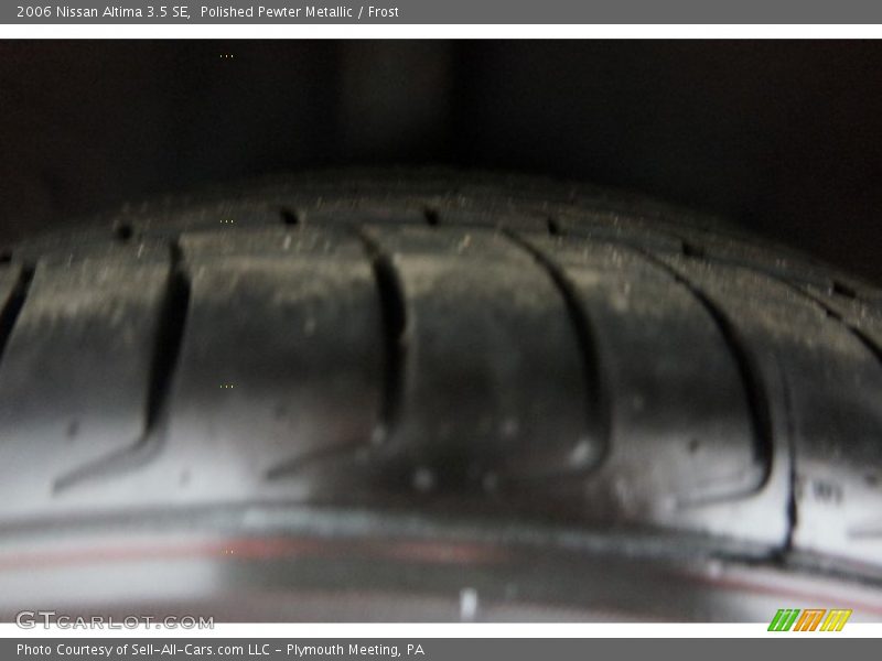 Polished Pewter Metallic / Frost 2006 Nissan Altima 3.5 SE
