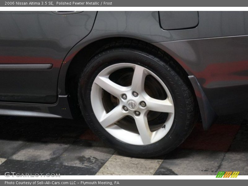 Polished Pewter Metallic / Frost 2006 Nissan Altima 3.5 SE