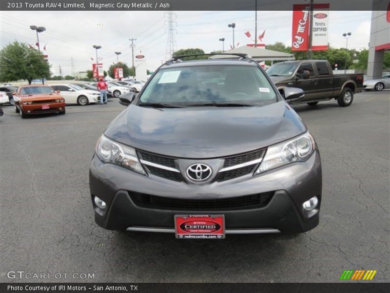 Magnetic Gray Metallic / Ash 2013 Toyota RAV4 Limited