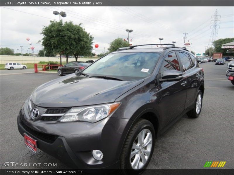 Magnetic Gray Metallic / Ash 2013 Toyota RAV4 Limited