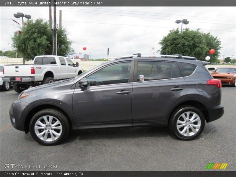 Magnetic Gray Metallic / Ash 2013 Toyota RAV4 Limited