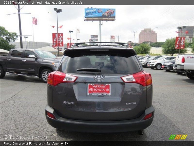 Magnetic Gray Metallic / Ash 2013 Toyota RAV4 Limited