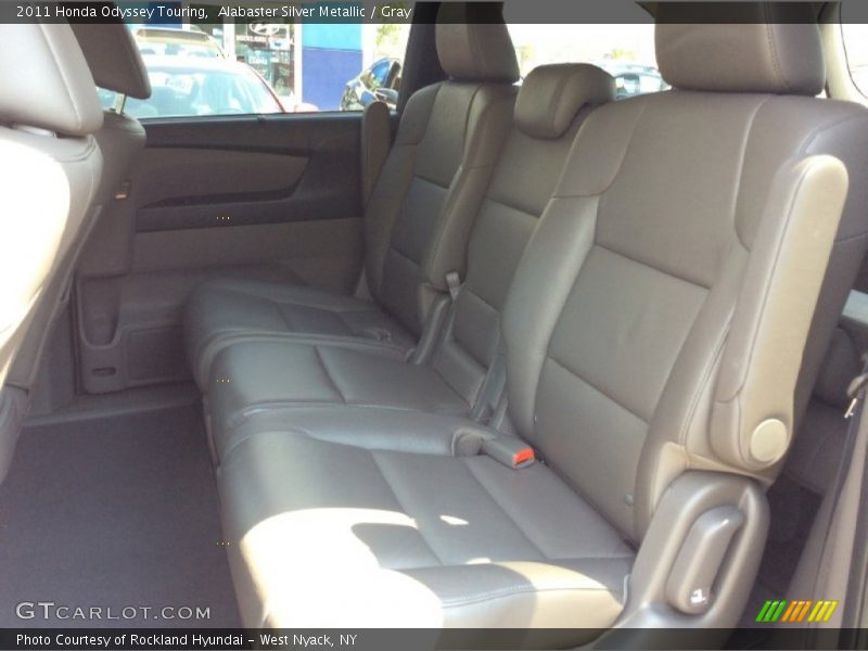 Alabaster Silver Metallic / Gray 2011 Honda Odyssey Touring