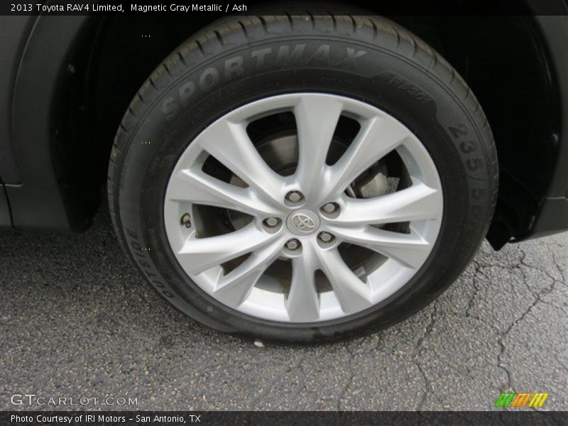 Magnetic Gray Metallic / Ash 2013 Toyota RAV4 Limited