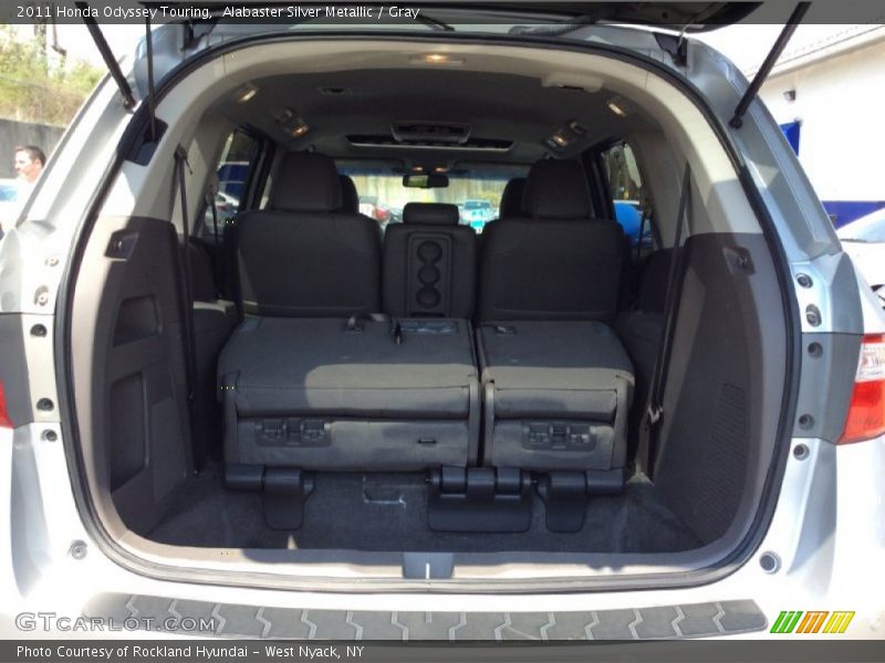 Alabaster Silver Metallic / Gray 2011 Honda Odyssey Touring