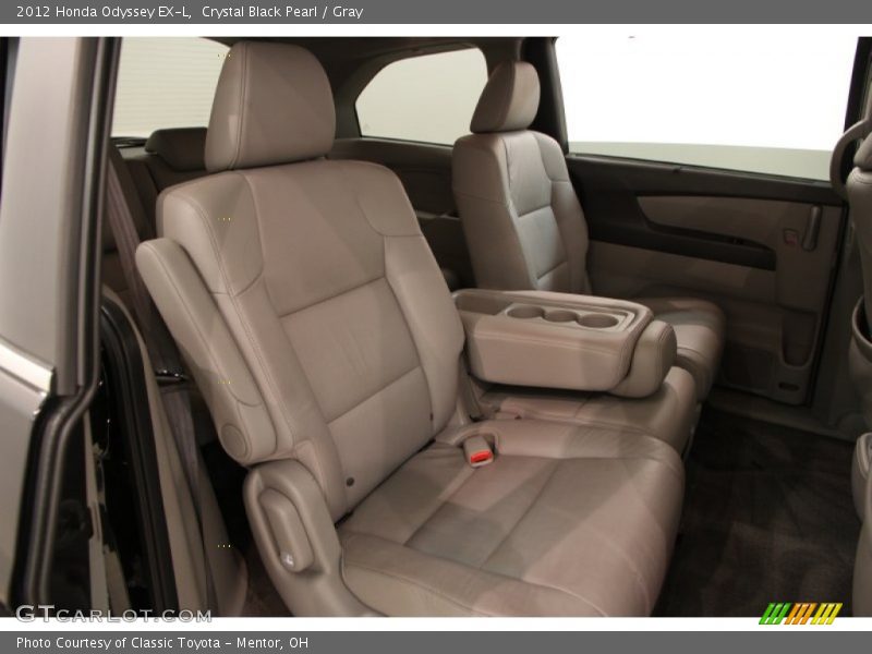 Crystal Black Pearl / Gray 2012 Honda Odyssey EX-L