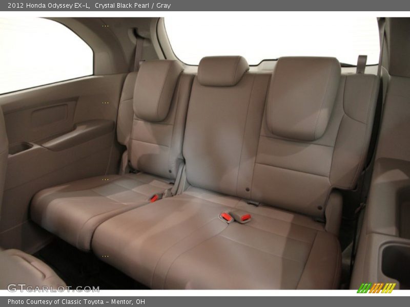 Crystal Black Pearl / Gray 2012 Honda Odyssey EX-L