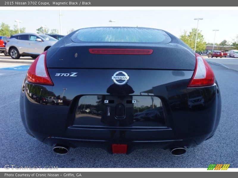 Magnetic Black / Black 2015 Nissan 370Z Coupe