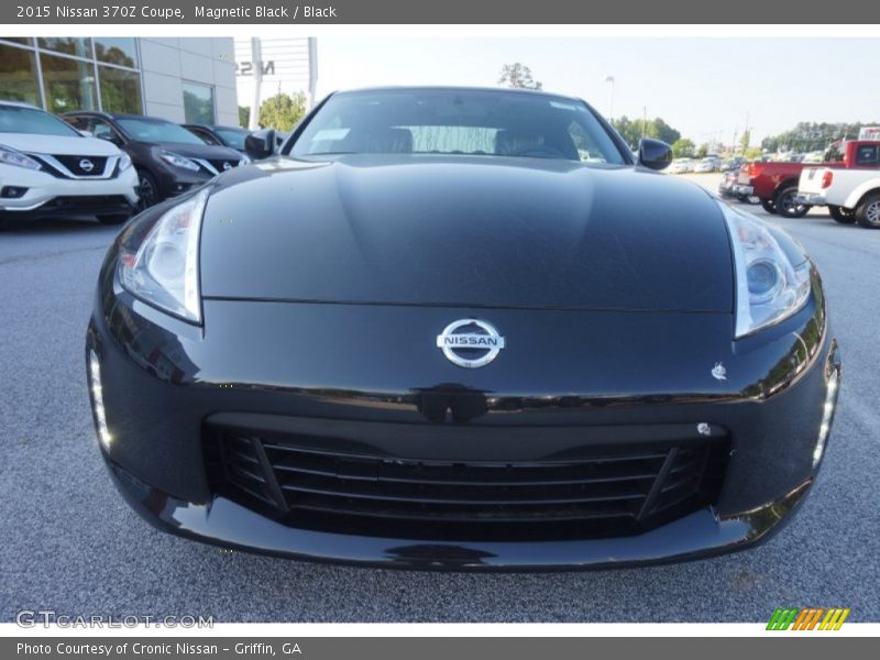 Magnetic Black / Black 2015 Nissan 370Z Coupe