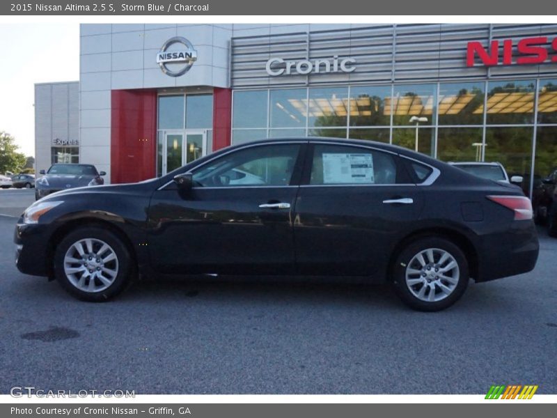 Storm Blue / Charcoal 2015 Nissan Altima 2.5 S