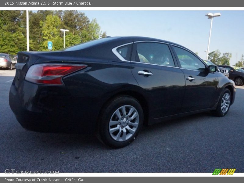 Storm Blue / Charcoal 2015 Nissan Altima 2.5 S