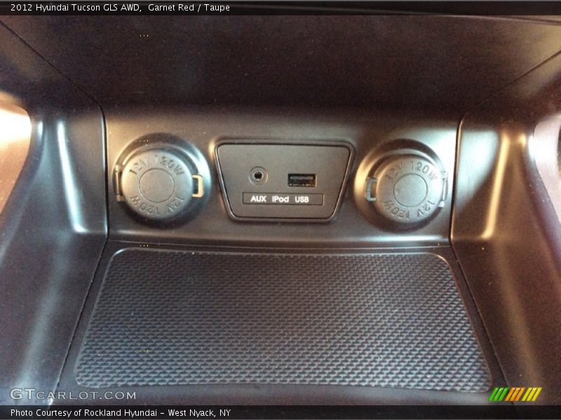 Garnet Red / Taupe 2012 Hyundai Tucson GLS AWD