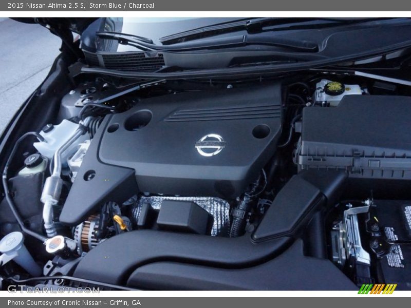 Storm Blue / Charcoal 2015 Nissan Altima 2.5 S