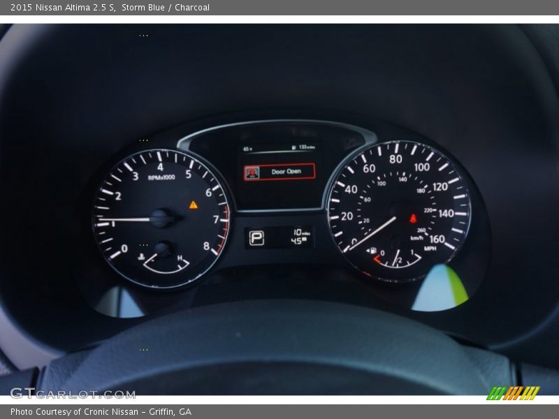 Storm Blue / Charcoal 2015 Nissan Altima 2.5 S