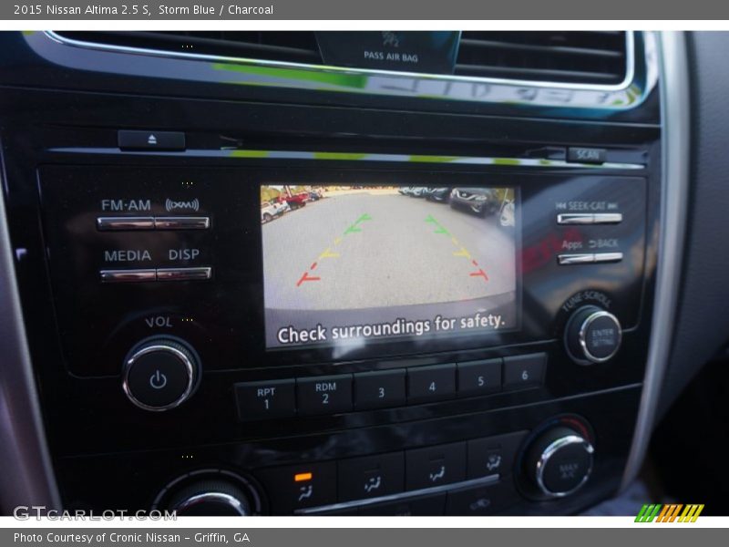 Storm Blue / Charcoal 2015 Nissan Altima 2.5 S