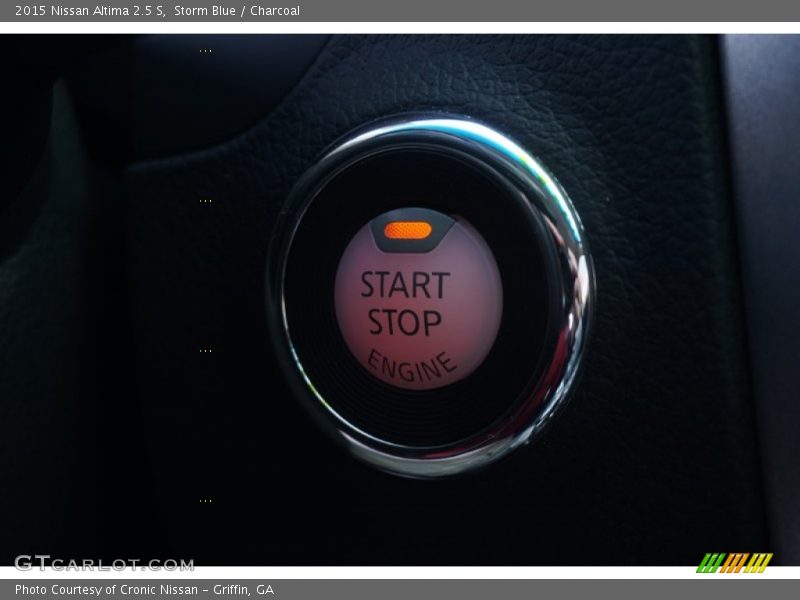Storm Blue / Charcoal 2015 Nissan Altima 2.5 S