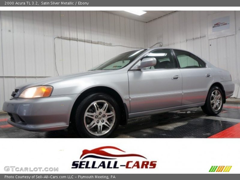 Satin Silver Metallic / Ebony 2000 Acura TL 3.2
