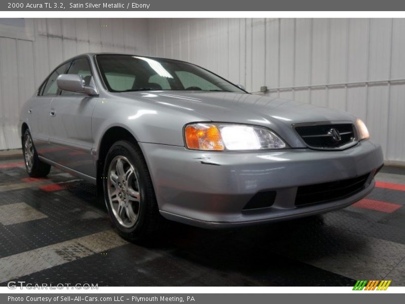 Satin Silver Metallic / Ebony 2000 Acura TL 3.2