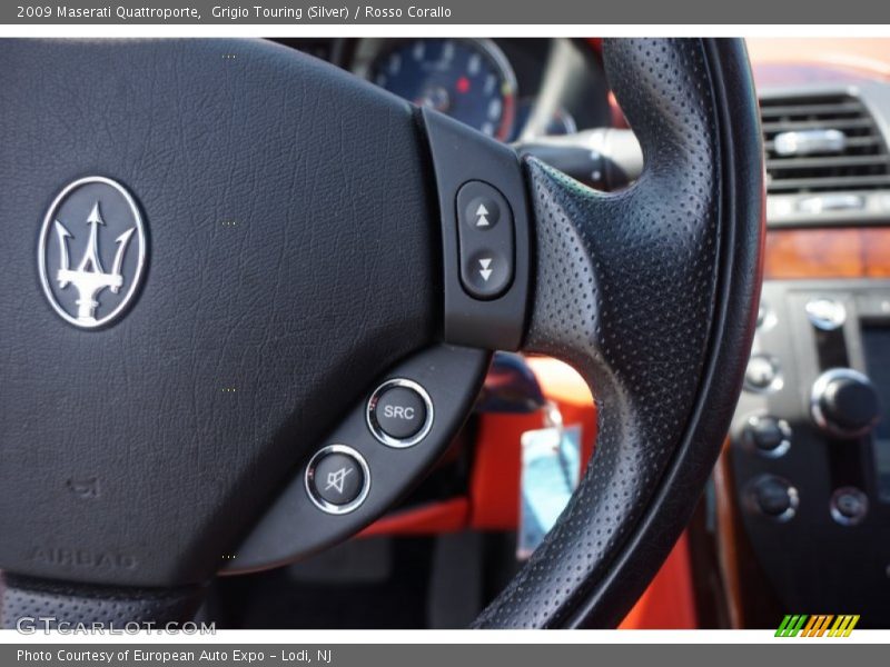 Grigio Touring (Silver) / Rosso Corallo 2009 Maserati Quattroporte