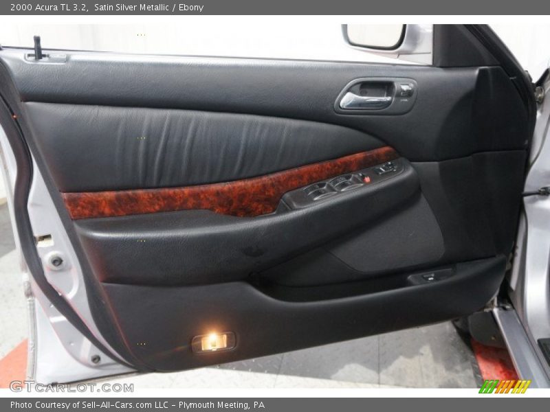 Satin Silver Metallic / Ebony 2000 Acura TL 3.2