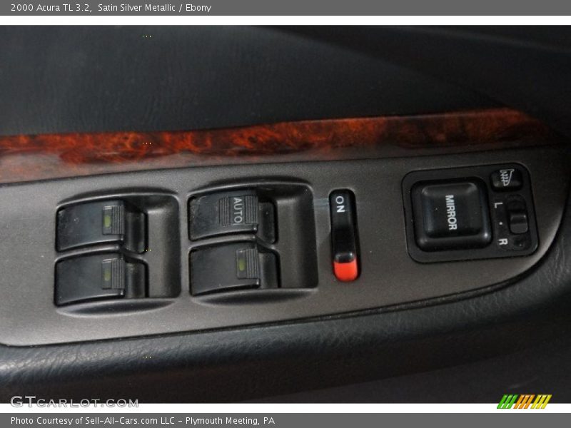 Satin Silver Metallic / Ebony 2000 Acura TL 3.2