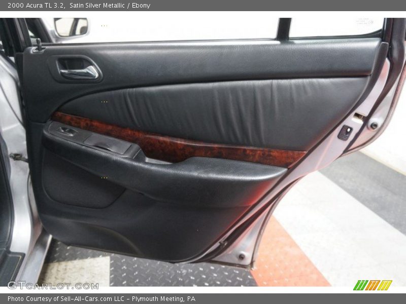 Satin Silver Metallic / Ebony 2000 Acura TL 3.2