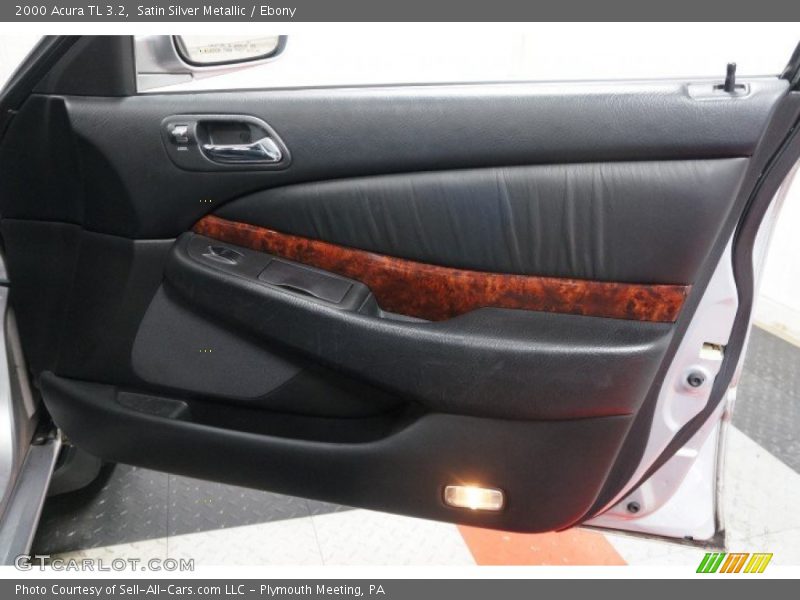 Satin Silver Metallic / Ebony 2000 Acura TL 3.2