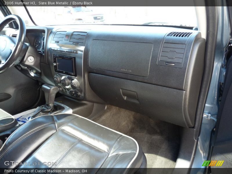 Slate Blue Metallic / Ebony Black 2006 Hummer H3