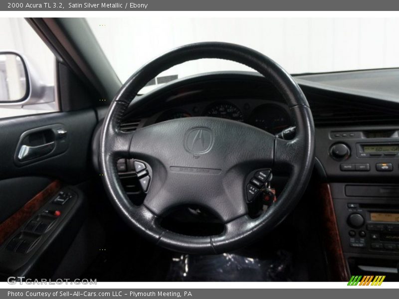 Satin Silver Metallic / Ebony 2000 Acura TL 3.2