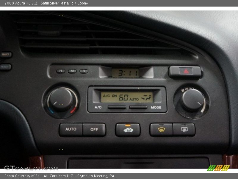 Satin Silver Metallic / Ebony 2000 Acura TL 3.2