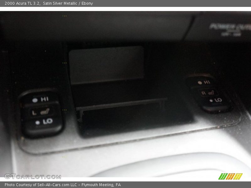Satin Silver Metallic / Ebony 2000 Acura TL 3.2