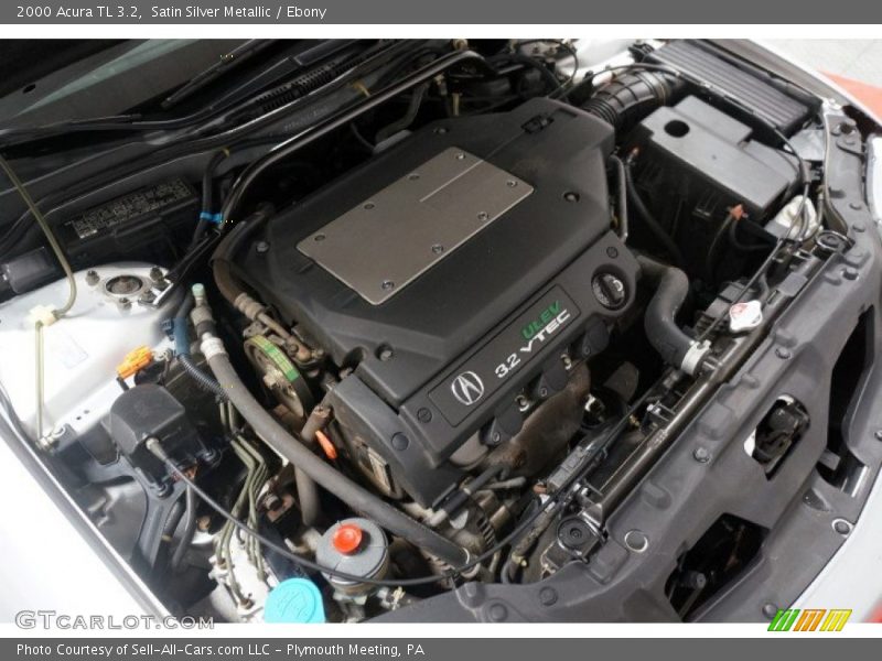 Satin Silver Metallic / Ebony 2000 Acura TL 3.2