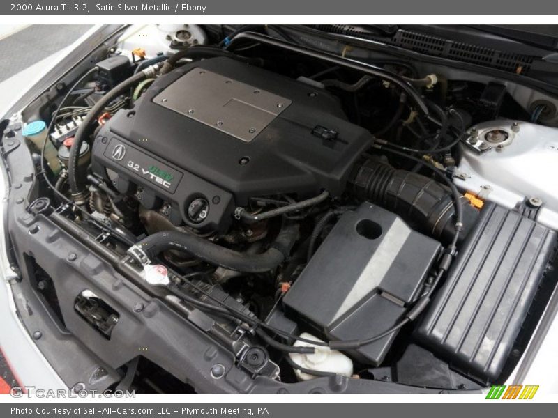 Satin Silver Metallic / Ebony 2000 Acura TL 3.2