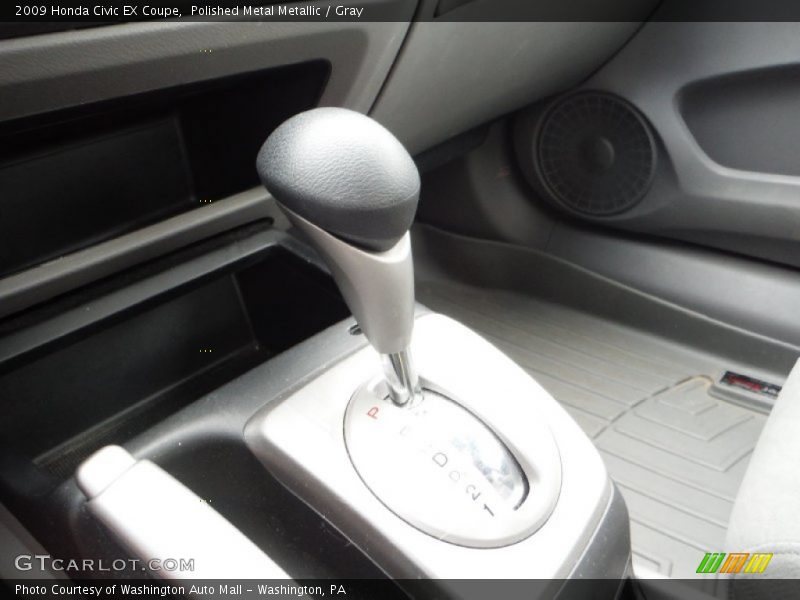 Polished Metal Metallic / Gray 2009 Honda Civic EX Coupe